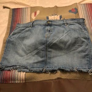 Plus Size Old Navy Jean Skirt